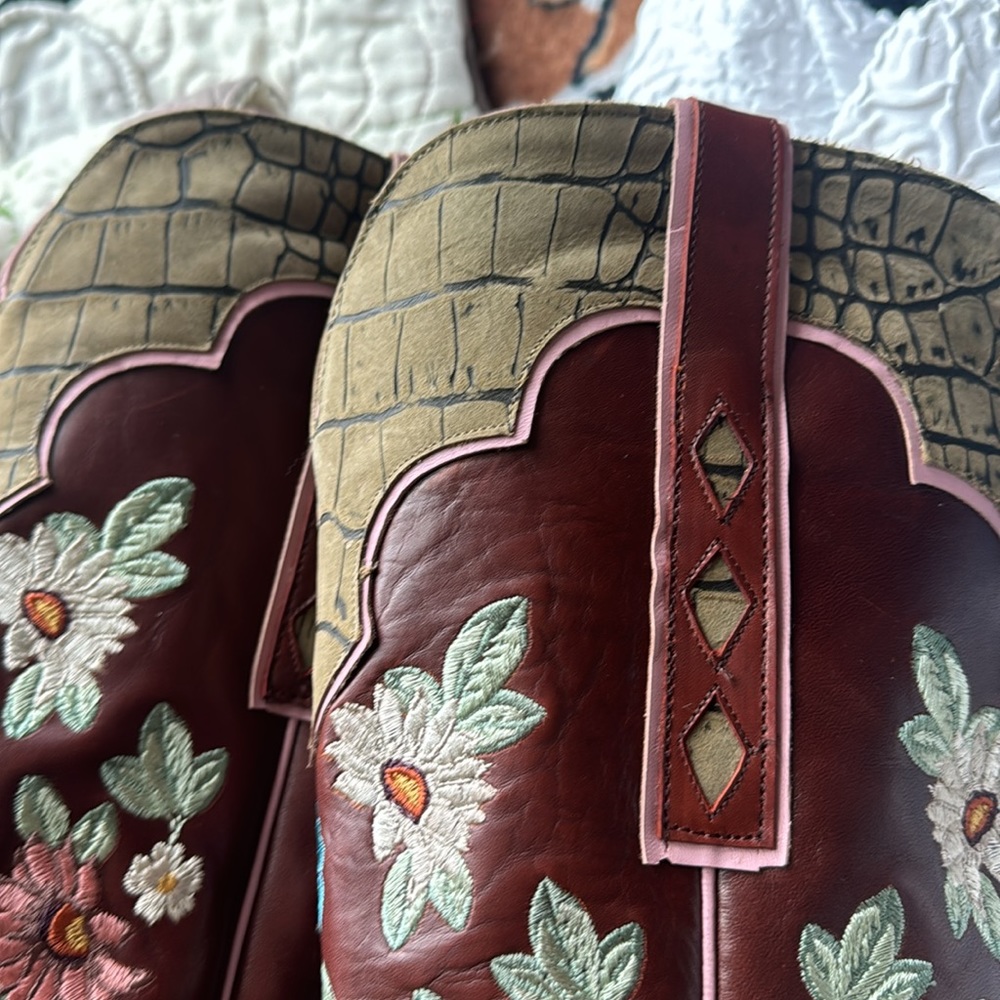 Old Gringo Stagecoach Sangria Boots 3345-1 - Picture 16 of 16